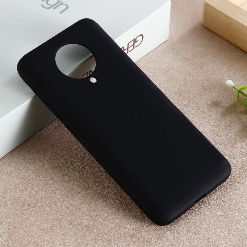 Skal Xiaomi Poco F2 Pro Svart Flytande Silikon Design