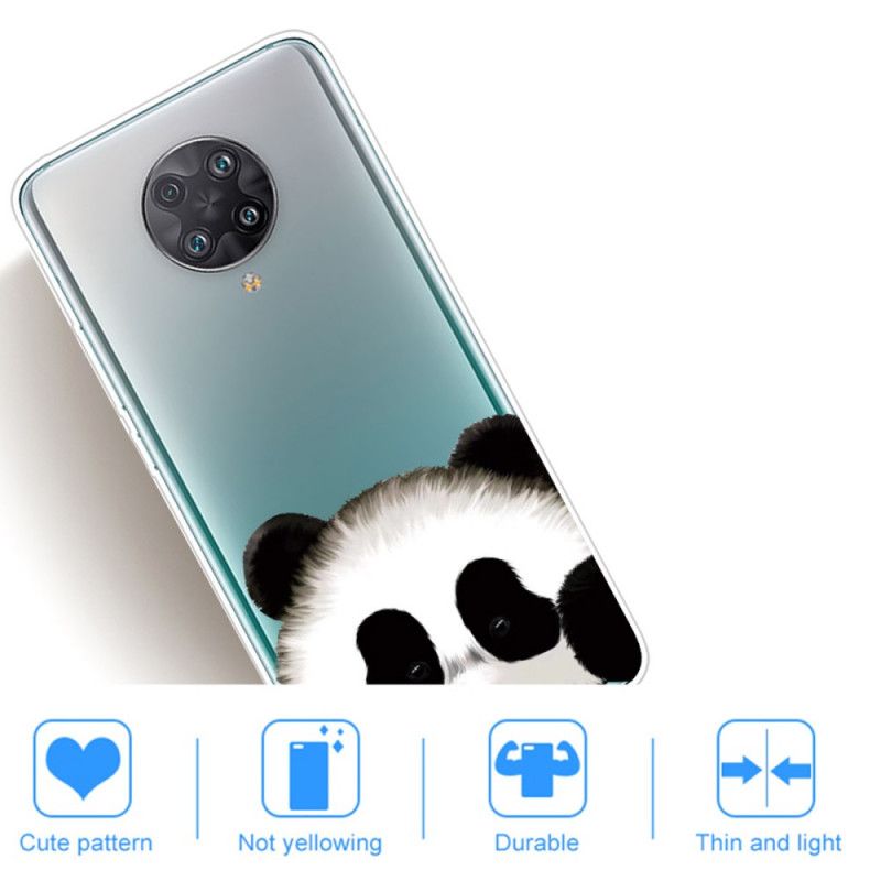 Skal Xiaomi Poco F2 Pro Transparent Panda