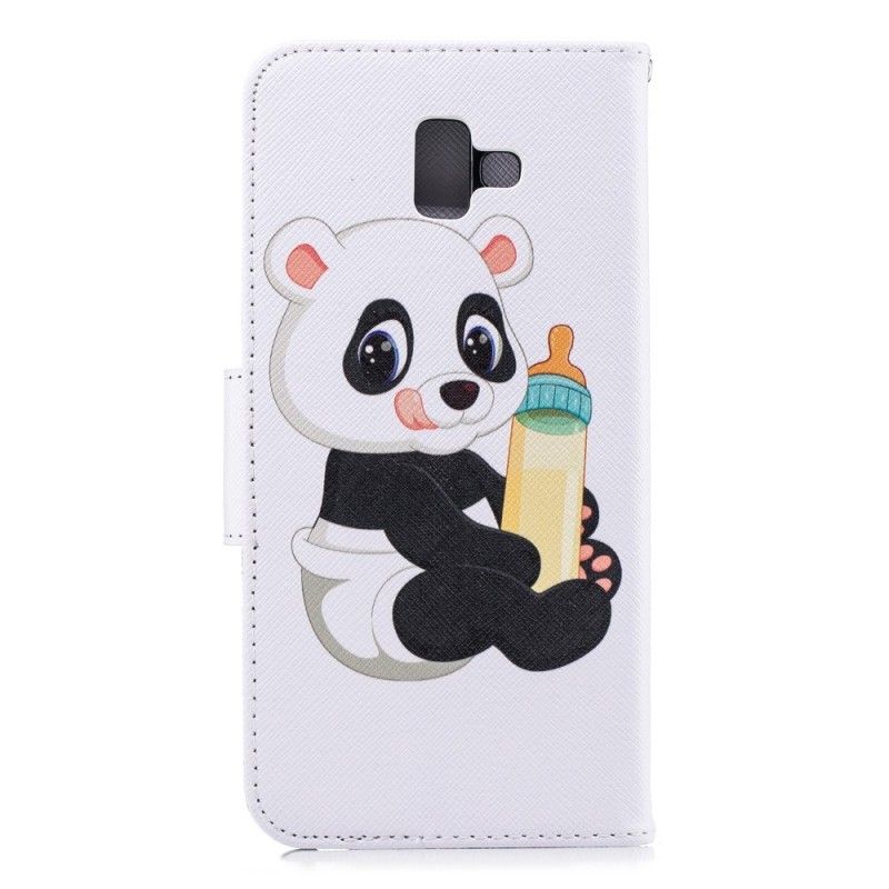 Fodral för Samsung Galaxy J6 Plus Baby Panda