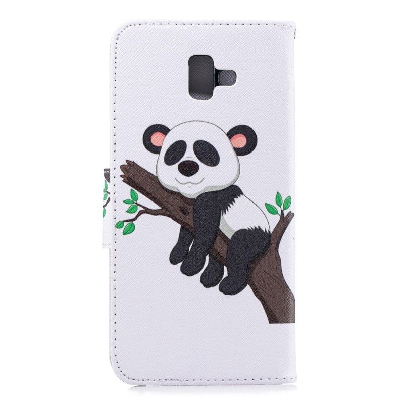 Fodral för Samsung Galaxy J6 Plus Lat Panda