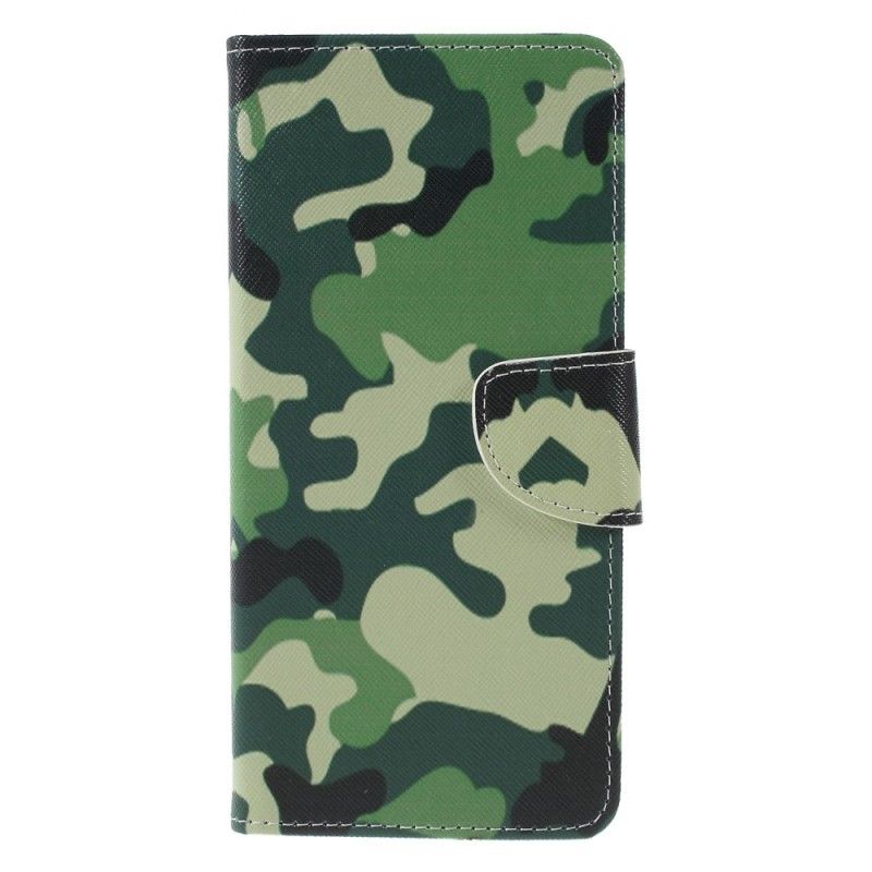 Fodral för Samsung Galaxy J6 Plus Militär Kamouflage