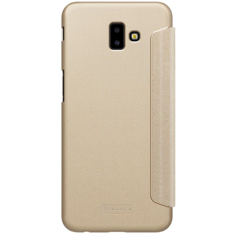 Folio-fodral för Samsung Galaxy J6 Plus Svart Nillkin