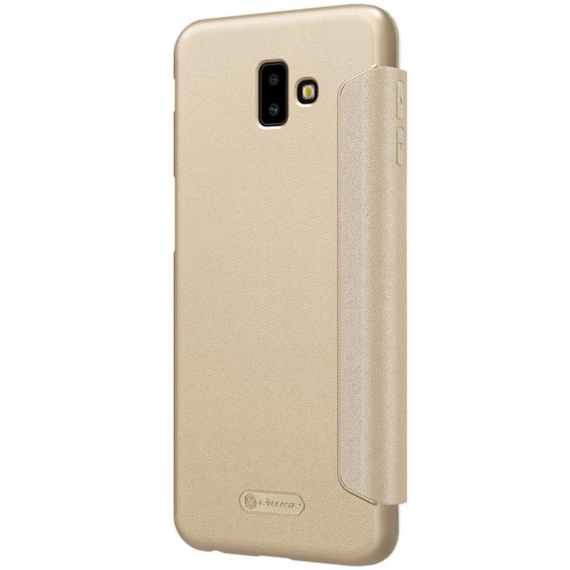 Folio-fodral för Samsung Galaxy J6 Plus Svart Nillkin