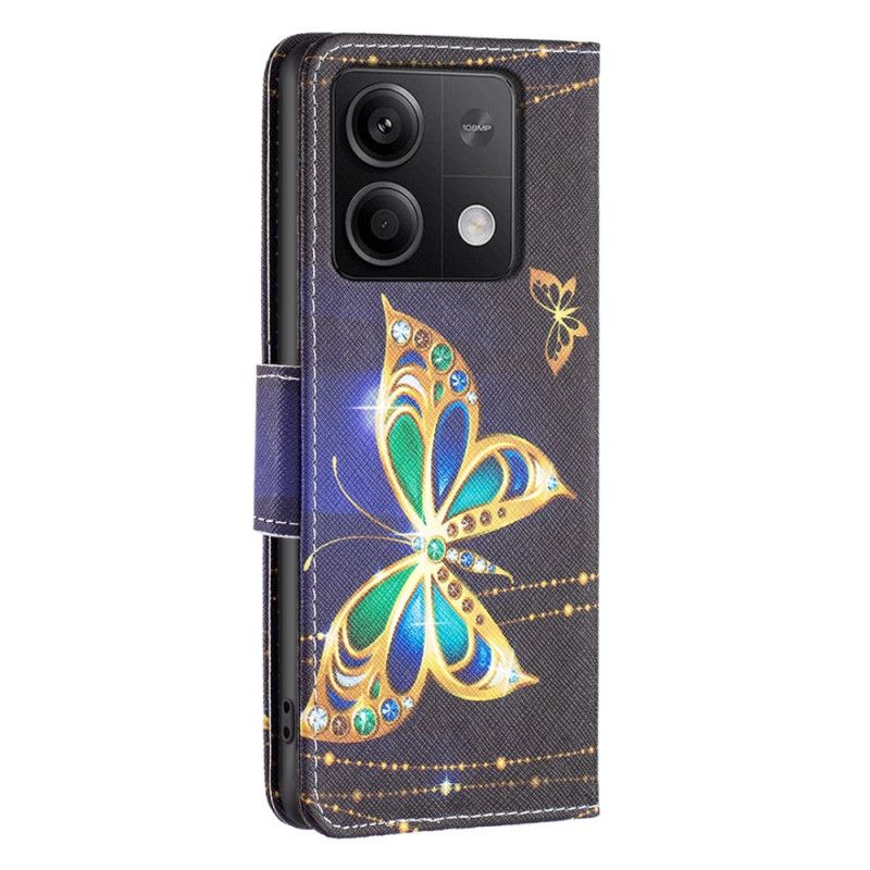 Fodral För Xiaomi Redmi Note 13 5g Fjärilssmycken