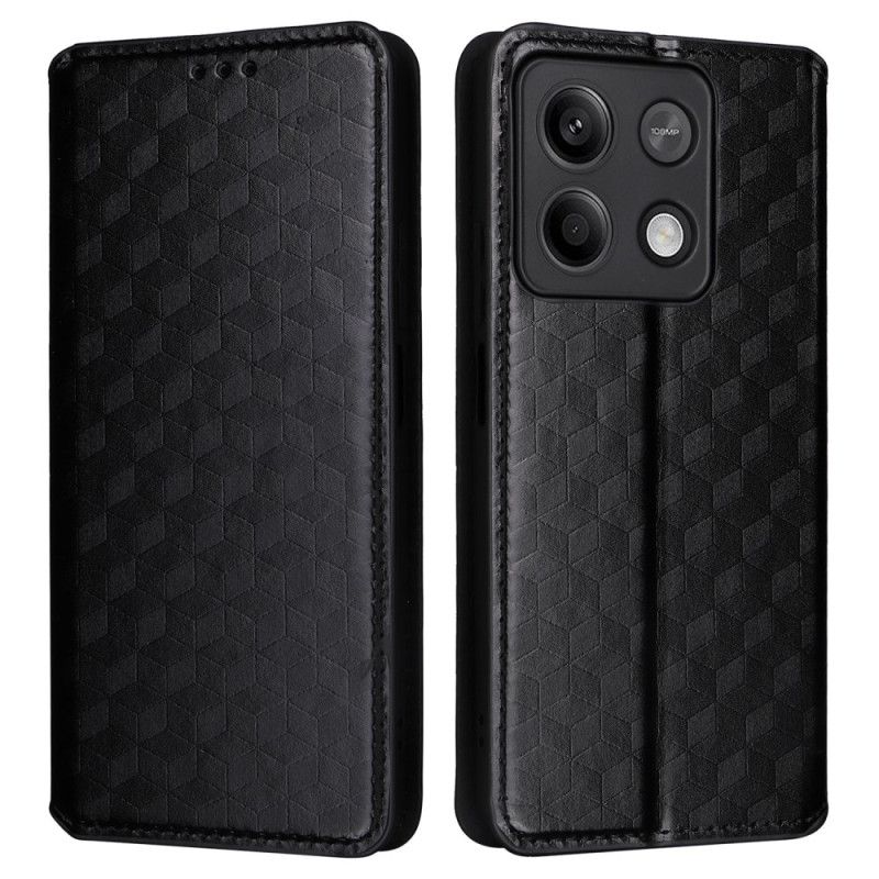 Folio-fodral Xiaomi Redmi Note 13 5g Telefonfodral 3d-kuber