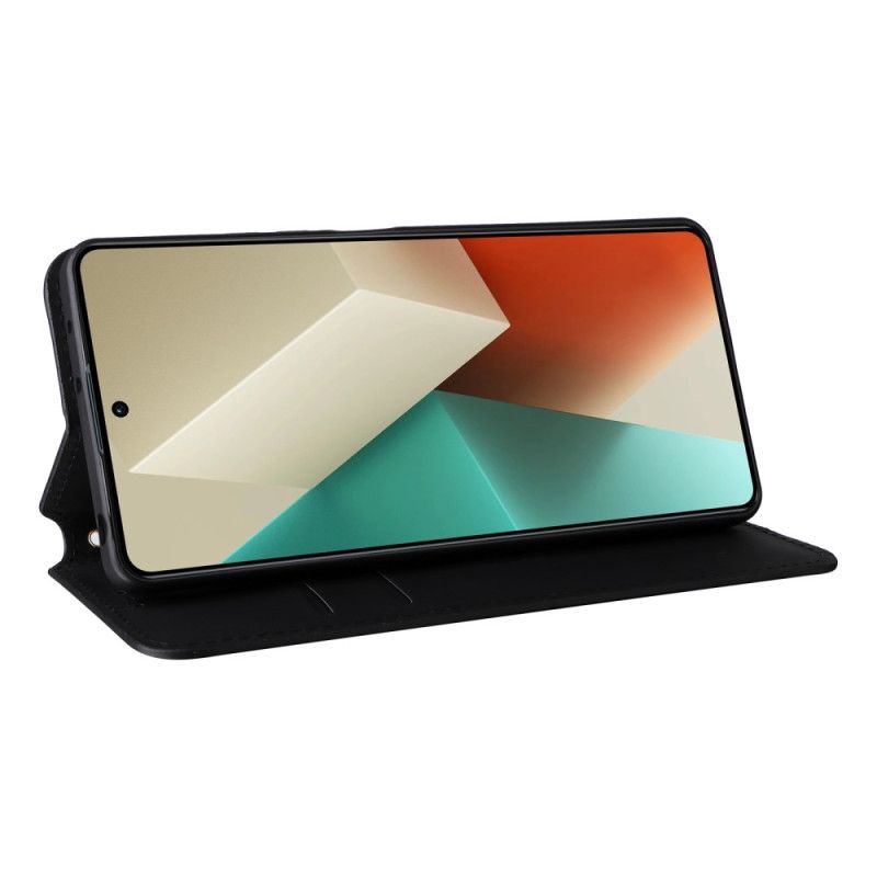 Folio-fodral Xiaomi Redmi Note 13 5g Telefonfodral 3d-kuber