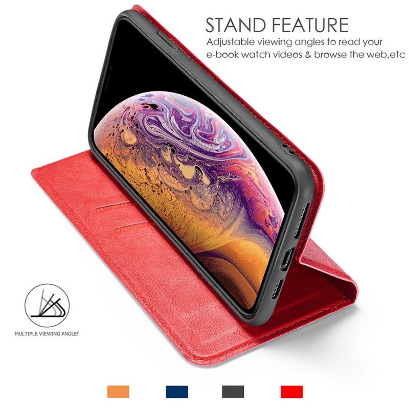 Folio-fodral iPhone XS Max Svart Ultra Finess