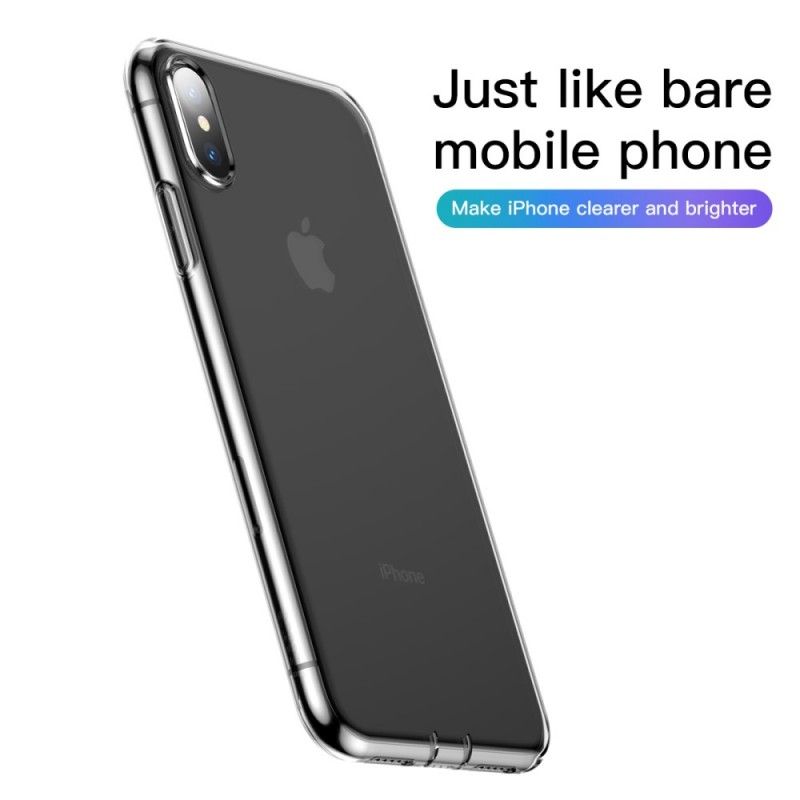 Skal för iPhone XS Max Gyllene Enkel Basserie