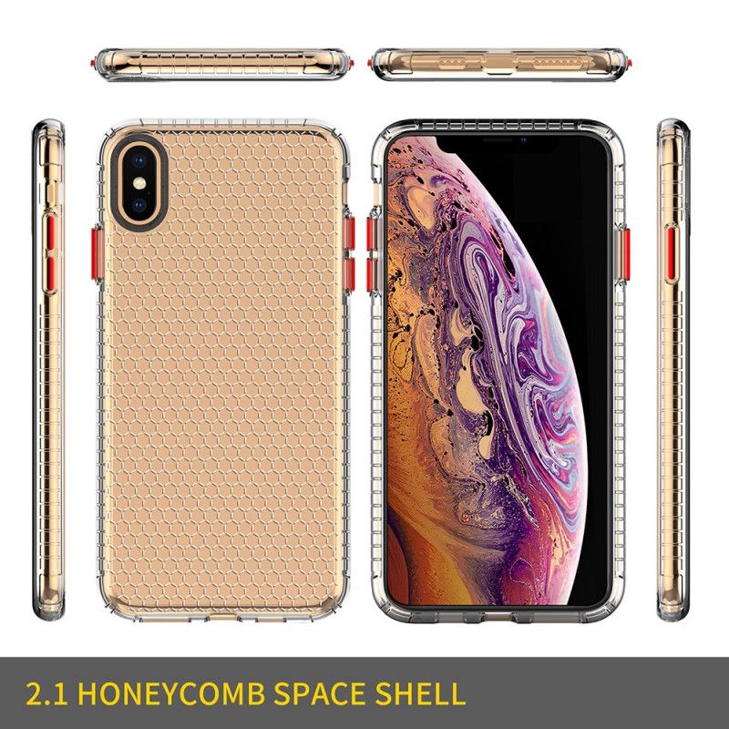 Skal för iPhone XS Max Svart Design Bikakestil