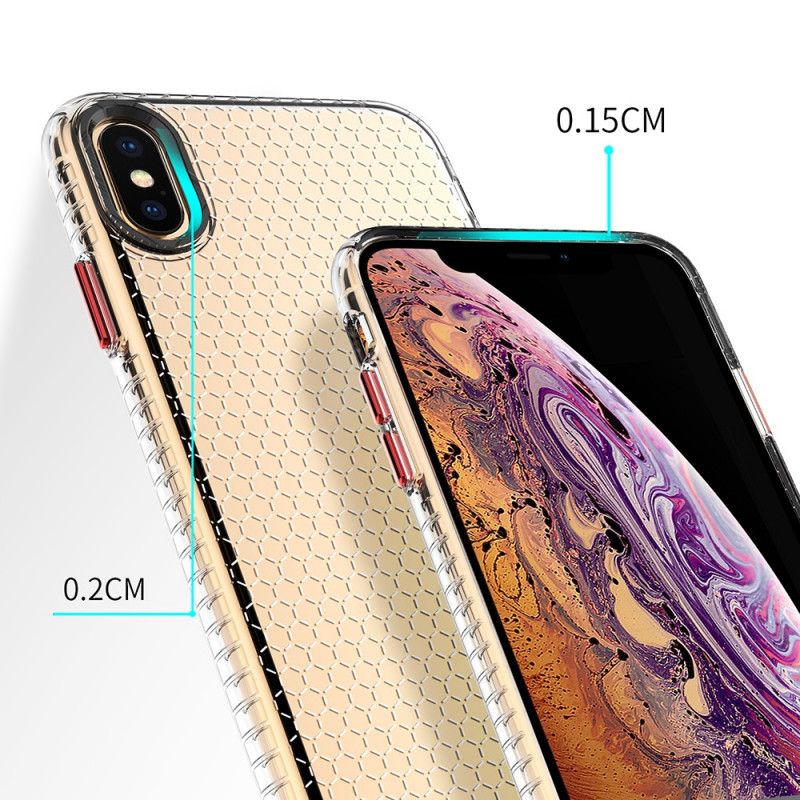 Skal för iPhone XS Max Svart Design Bikakestil