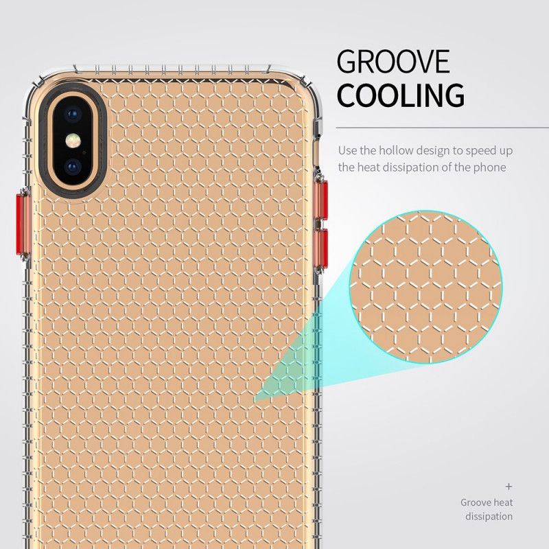 Skal för iPhone XS Max Svart Design Bikakestil