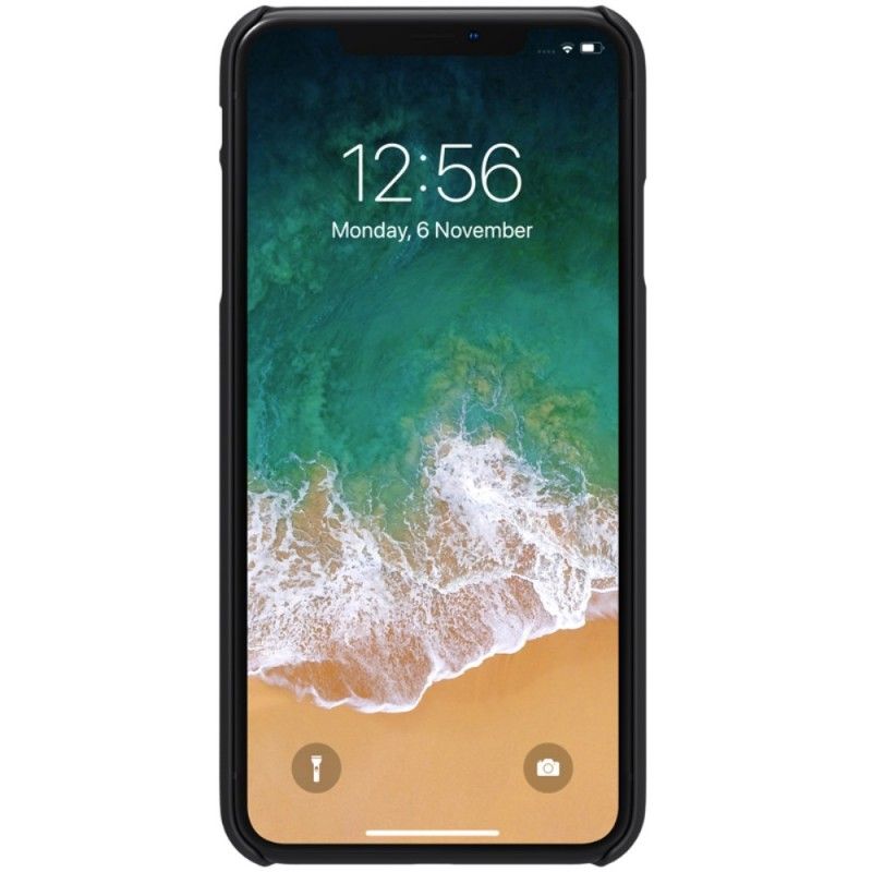 Skal för iPhone XS Max Svart Stel Frostad Nillkin