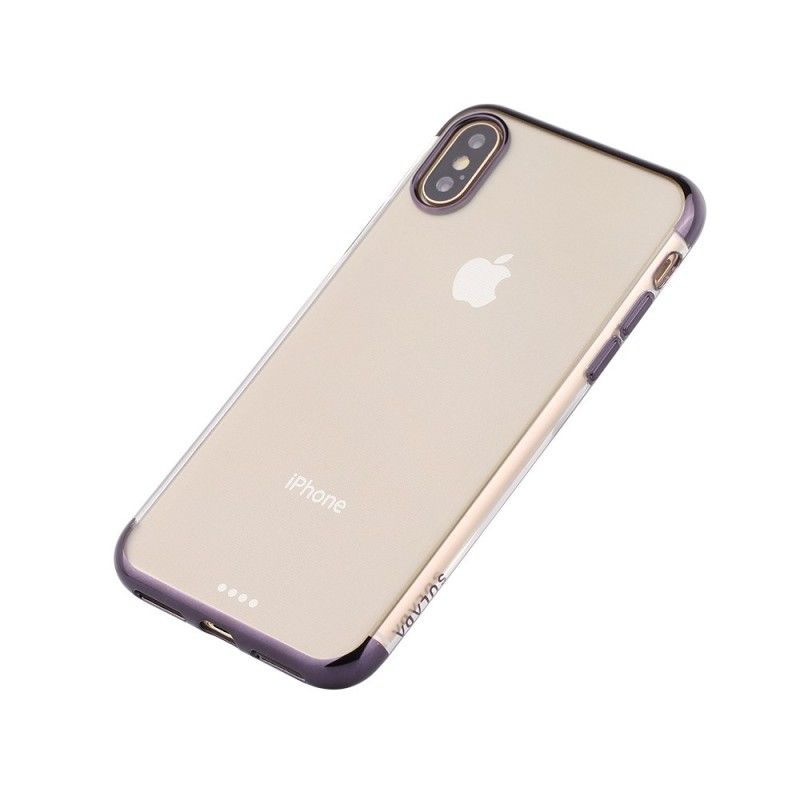 Skal för iPhone XS Max Svart Suladakristall