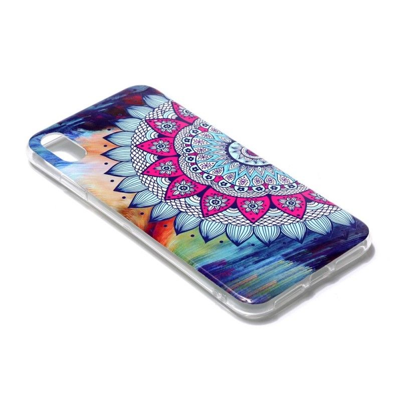 Skal iPhone XS Max Fluorescerande Mandala