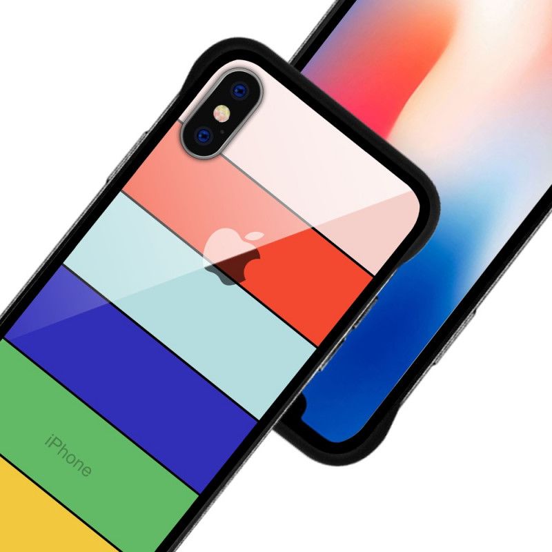 Skal iPhone XS Max Gul Nxe Regnbågsserie