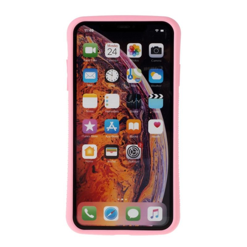 Skal iPhone XS Max Rosa Iface Mall Macaron-Serien