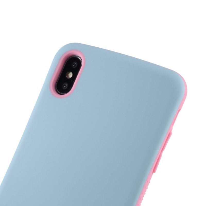 Skal iPhone XS Max Rosa Iface Mall Macaron-Serien