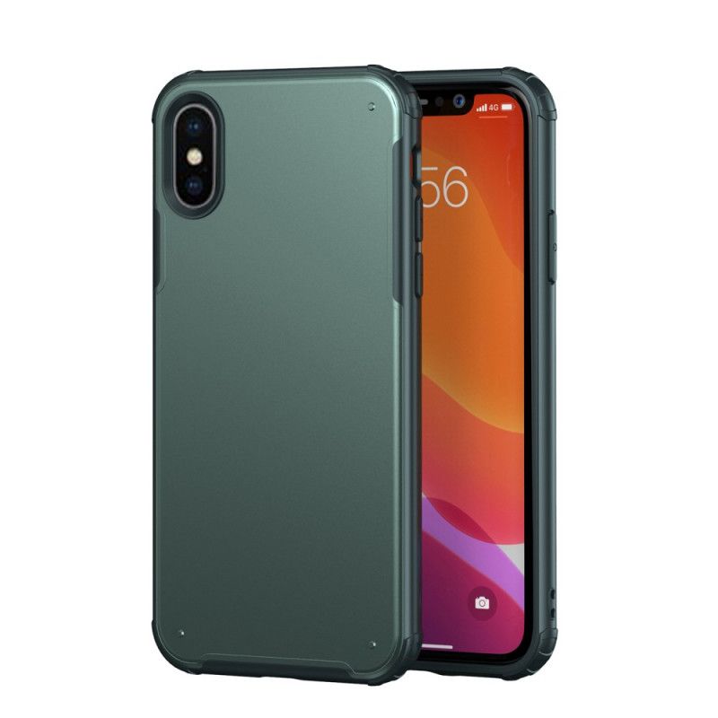 Skal iPhone XS Max Svart Matt Hybrid