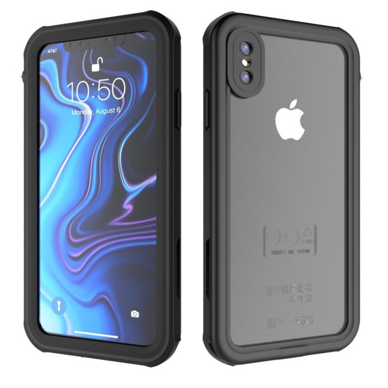 Skal iPhone XS Max Svart Vattentät 2M