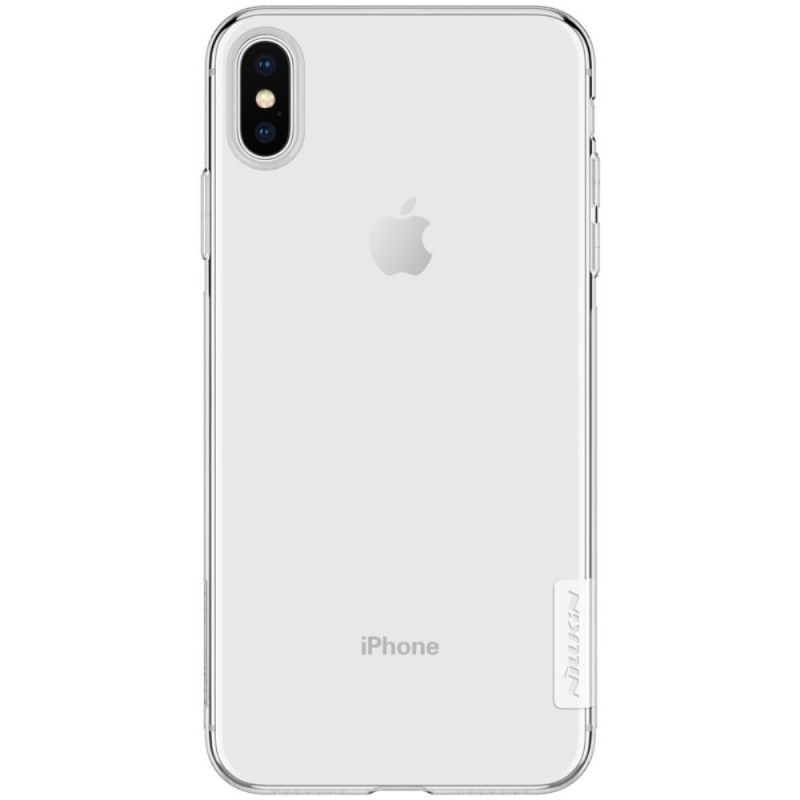 Skal iPhone XS Max Transparent Mobilskal Transparent Nillkin