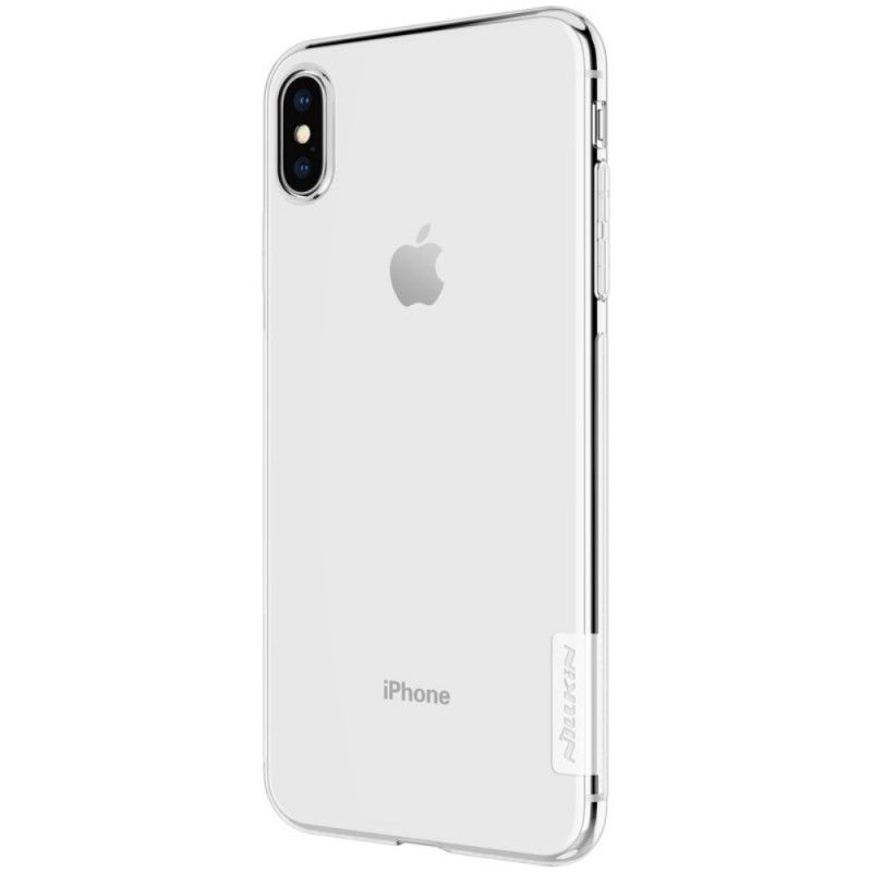 Skal iPhone XS Max Transparent Mobilskal Transparent Nillkin