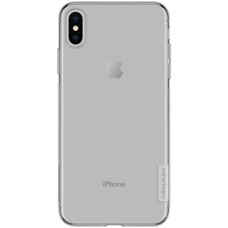 Skal iPhone XS Max Transparent Mobilskal Transparent Nillkin