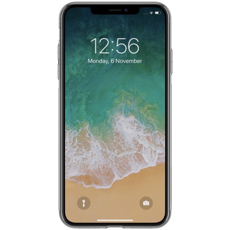 Skal iPhone XS Max Transparent Mobilskal Transparent Nillkin