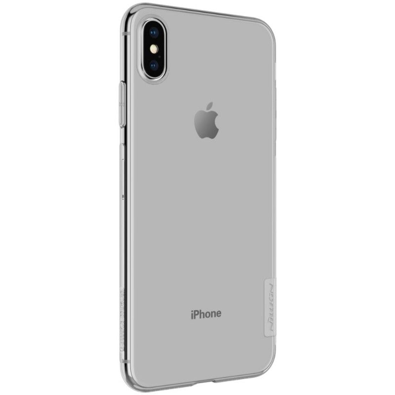 Skal iPhone XS Max Transparent Mobilskal Transparent Nillkin