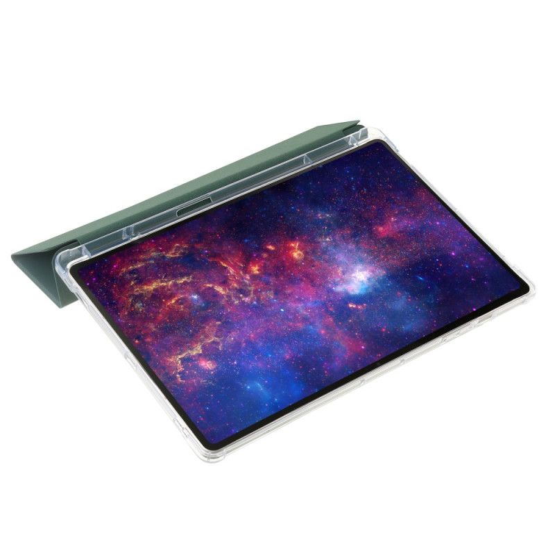 Samsung Galaxy Tab S9 Plus Tri-fold Transparent Baksida