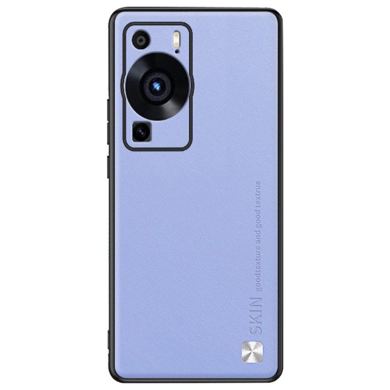 Mobilskal Huawei P60 Pro Faux Leather Skin