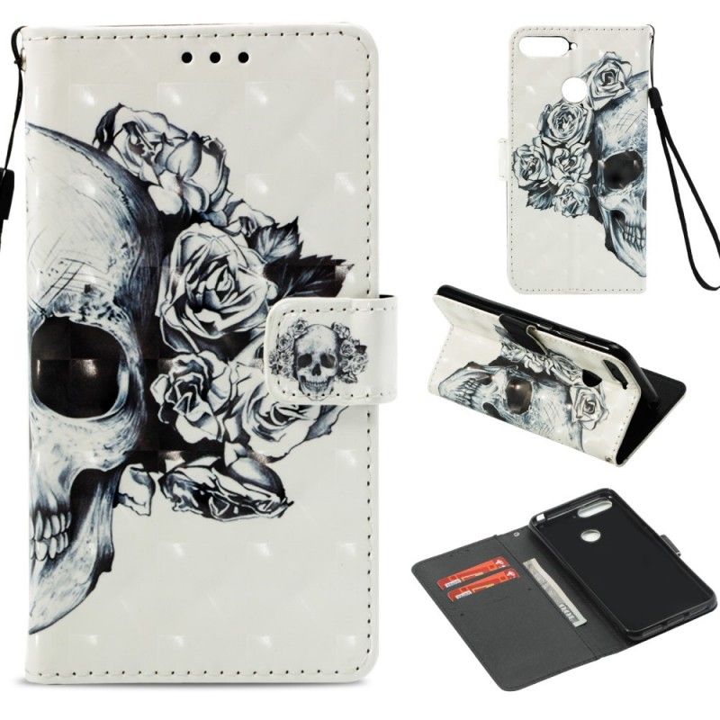 Fodral Honor 7A 3D Blommaskalle