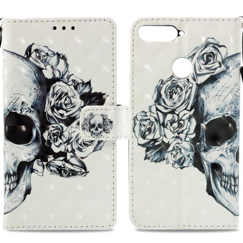 Fodral Honor 7A 3D Blommaskalle