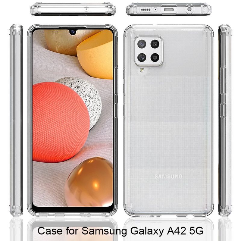 Skal Samsung Galaxy A42 5G Akrylförstärkta Hörn