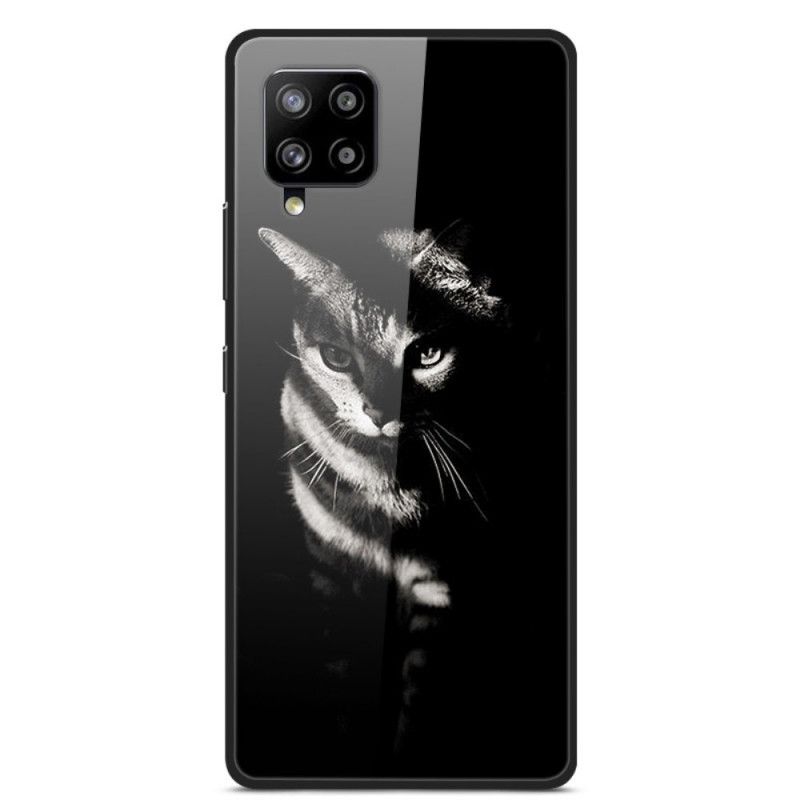 Skal Samsung Galaxy A42 5G Katthärdat Glas