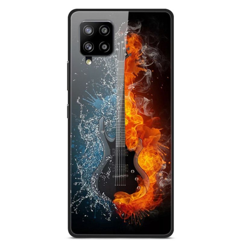 Skal Samsung Galaxy A42 5G Mobilskal Gitarrhärdat Glas