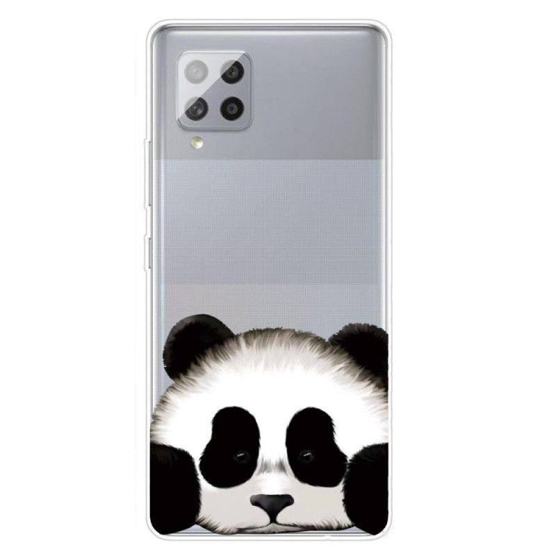 Skal Samsung Galaxy A42 5G Transparent Panda