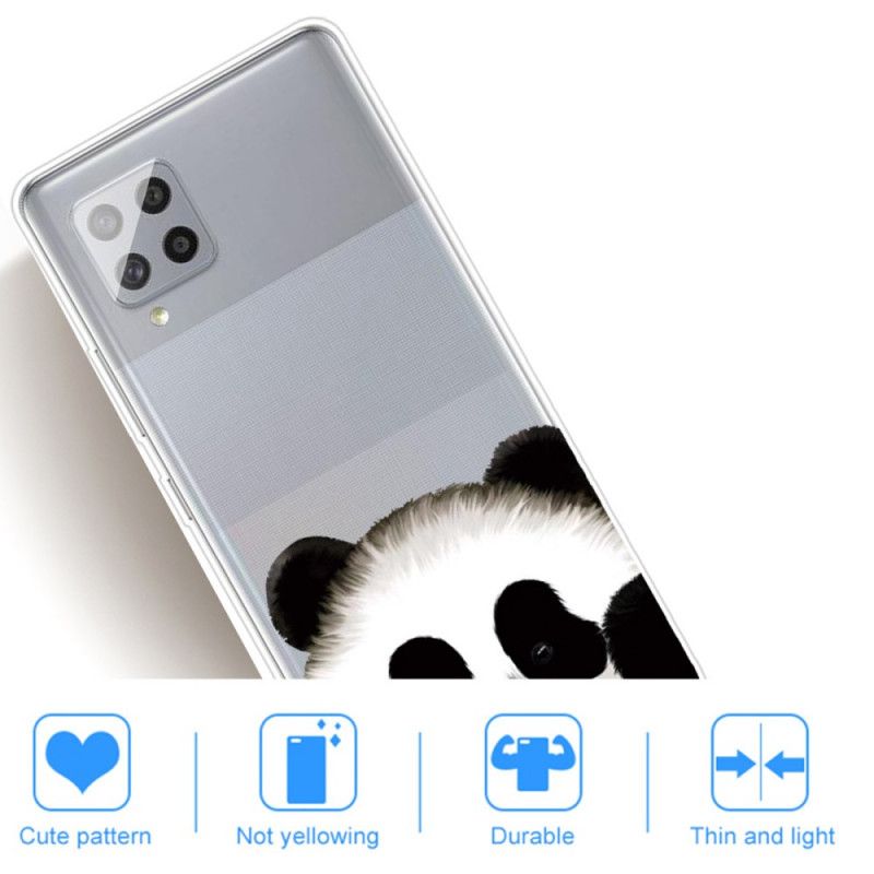 Skal Samsung Galaxy A42 5G Transparent Panda