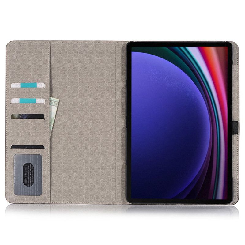 Fodral Samsung Galaxy Tab S9 Krokodilstil