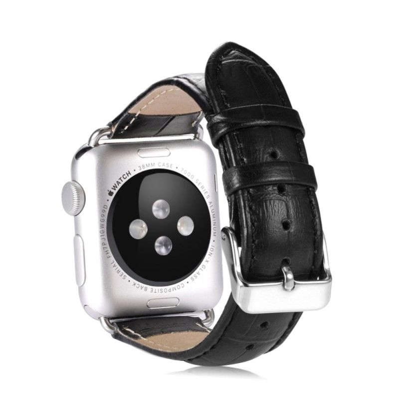 Apple Watch 42Mm Läderrem - Krokodilhud