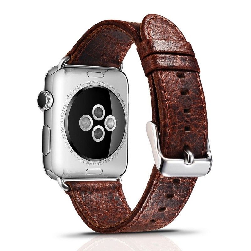 Apple Watch 42Mm Läderrem - Ormskinn