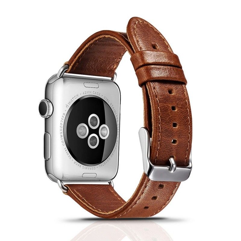 Apple Watch 42Mm Läderrem - Ormskinn