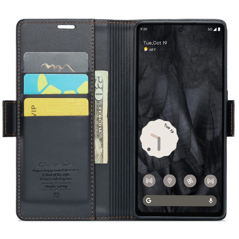 Fodral Google Pixel 8 Pro Caseme Läderstil