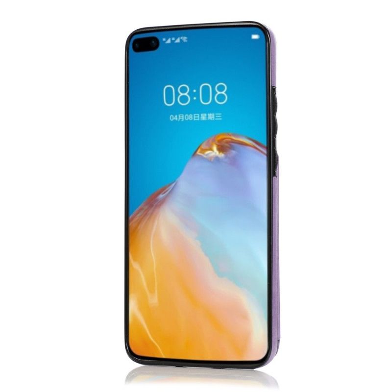 Skal Huawei P40 Pro Plus Grå Mandala-Kortkorthållare