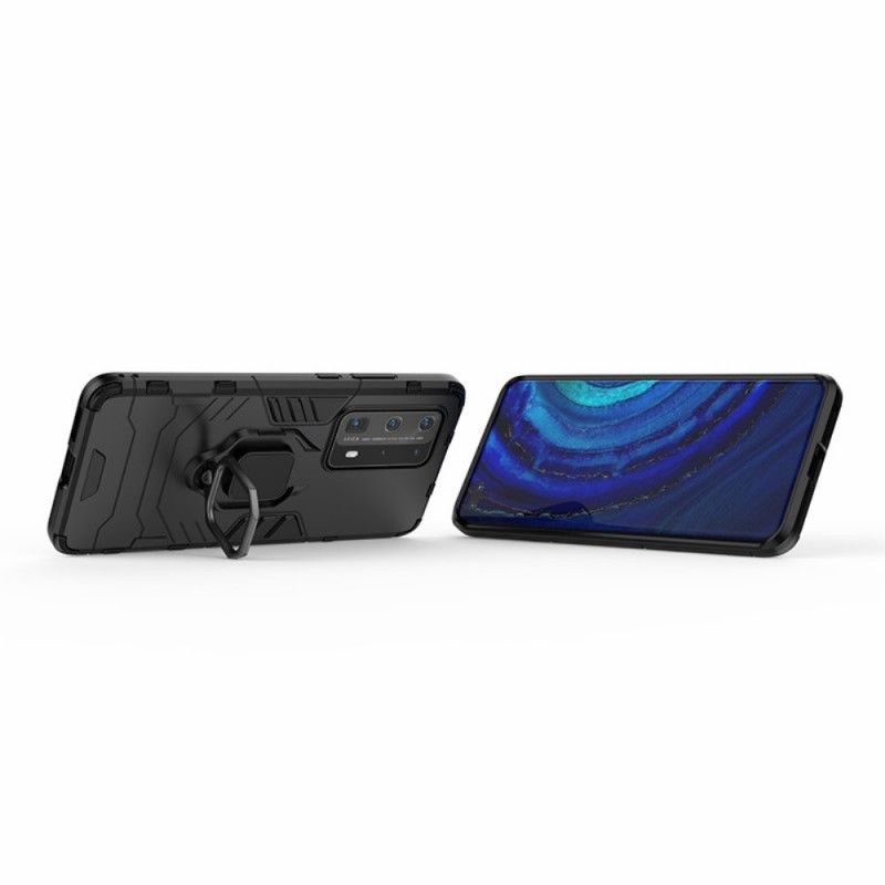 Skal Huawei P40 Pro Plus Svart Resistent Ring