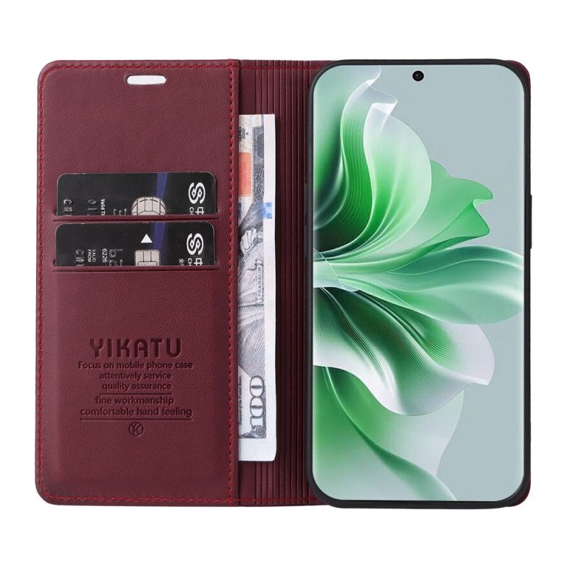 Folio-fodral Oppo Reno 11 Pro 5g Telefonfodral Yikatu