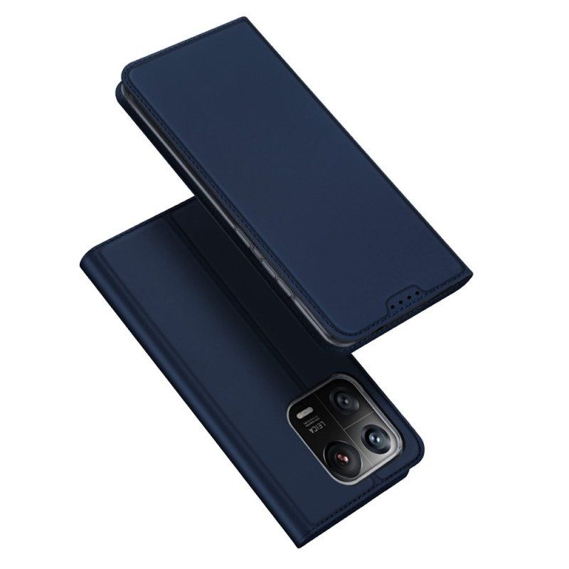 Folio-fodral Xiaomi 13 Pro Läderfodral Skin-pro Series Dux Ducis