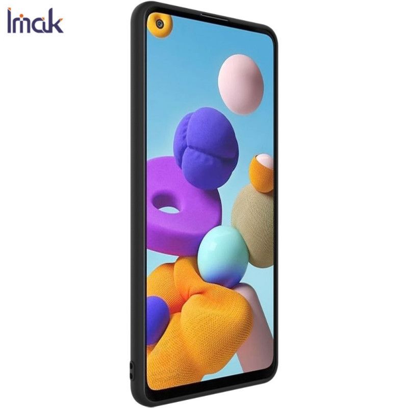 Skal Samsung Galaxy A21s Svart Uc-1-Serie Silikonmatta Imak