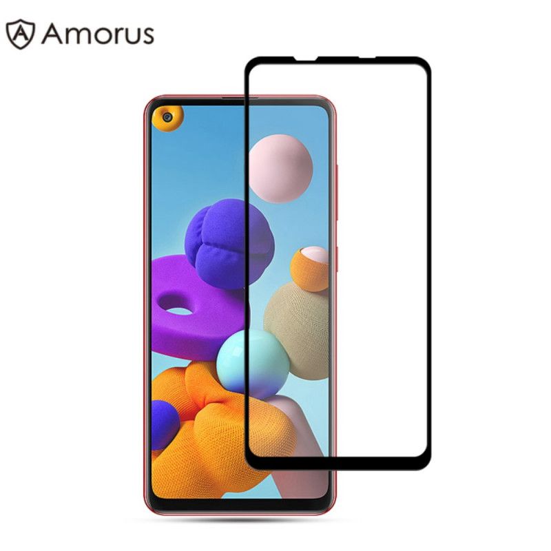 Skydd Av Härdat Glas För Skärmen På Samsung Galaxy A21s Amorus