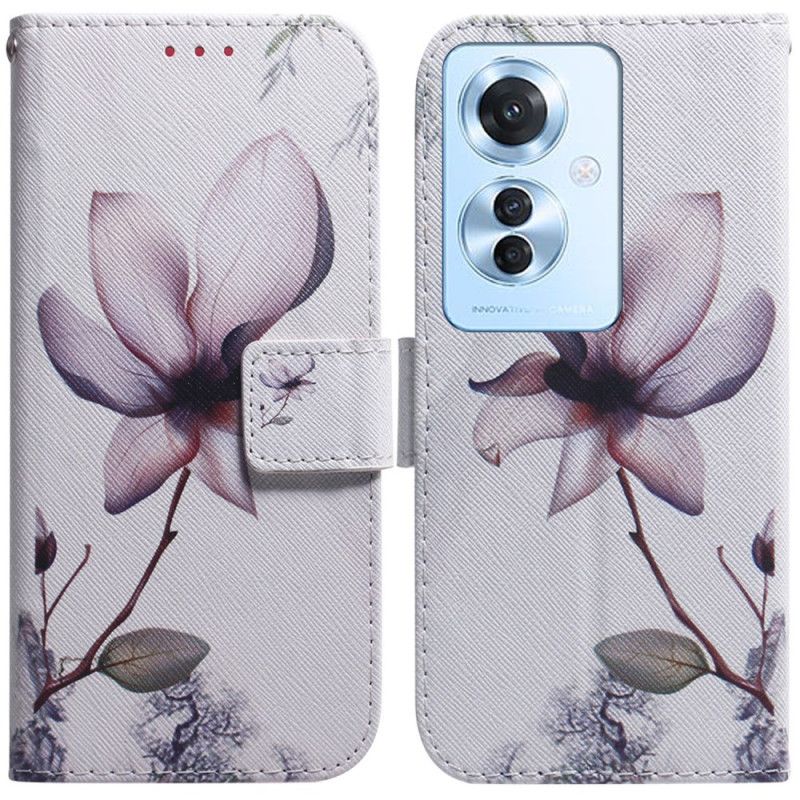 Fodral För Oppo Reno 11f 5g Blomma