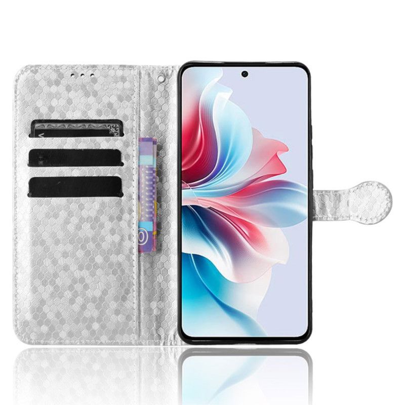 Fodral Oppo Reno 11f 5g Shiny Dots Lanyard